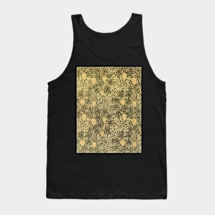 Vine by William Morris, Vintage Textile Art Tank Top